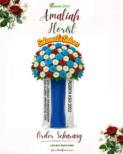 Standing Flower di Pisangan Timur